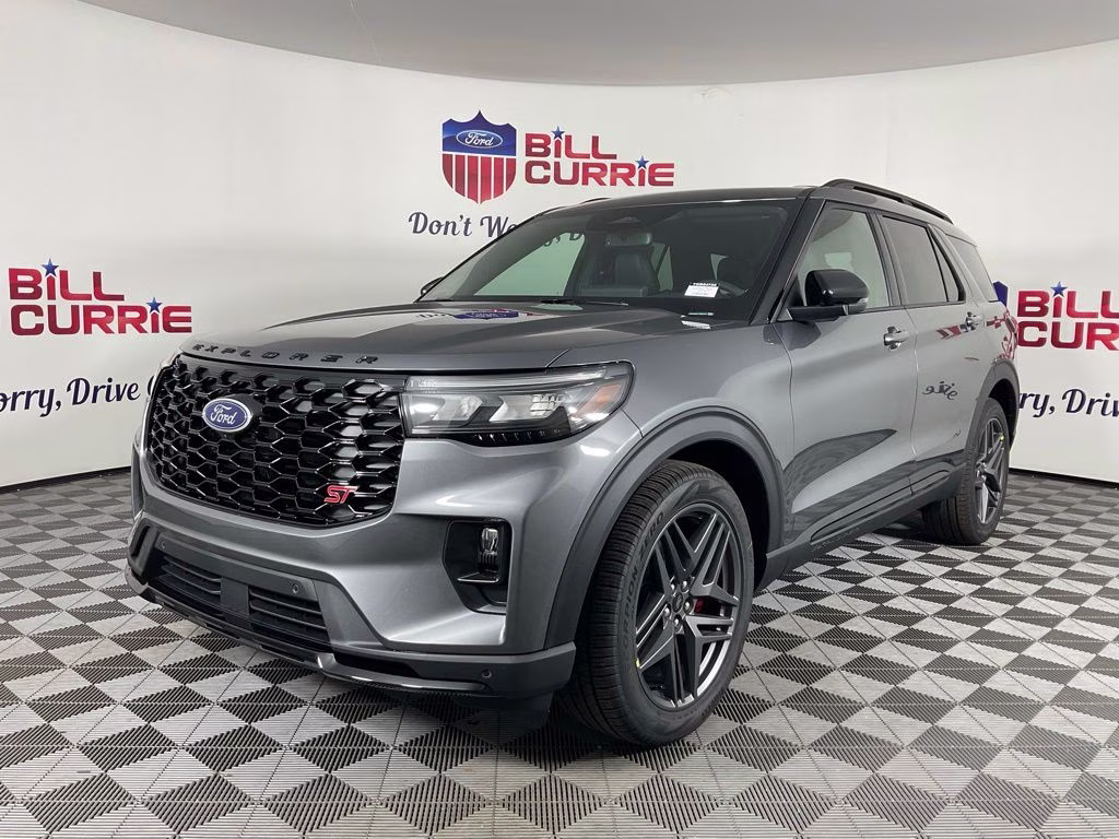 2026 Gray Metallic Ford Explorer ST 4X4 SUV