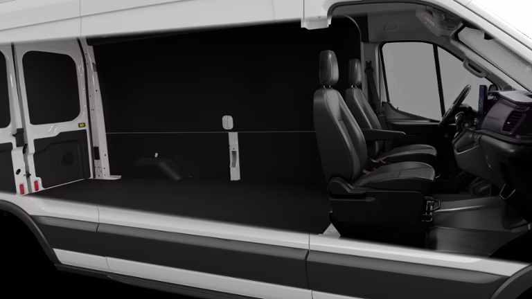 2026 Oxford White Ford Transit Commercial Cargo Van RWD Van