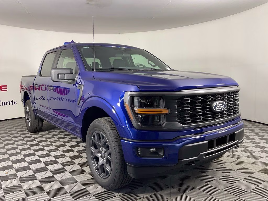2026 Blue Metallic Ford F-150 STX 4X4 Truck