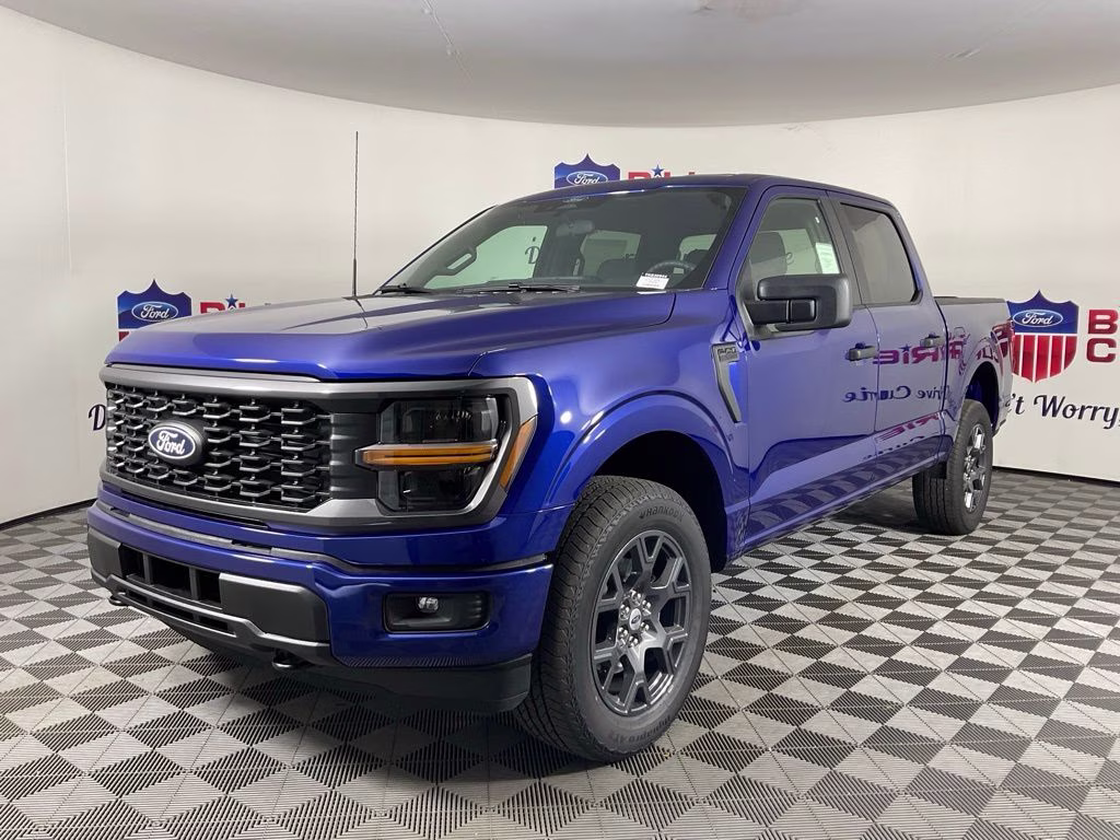2026 Blue Metallic Ford F-150 STX 4X4 Truck