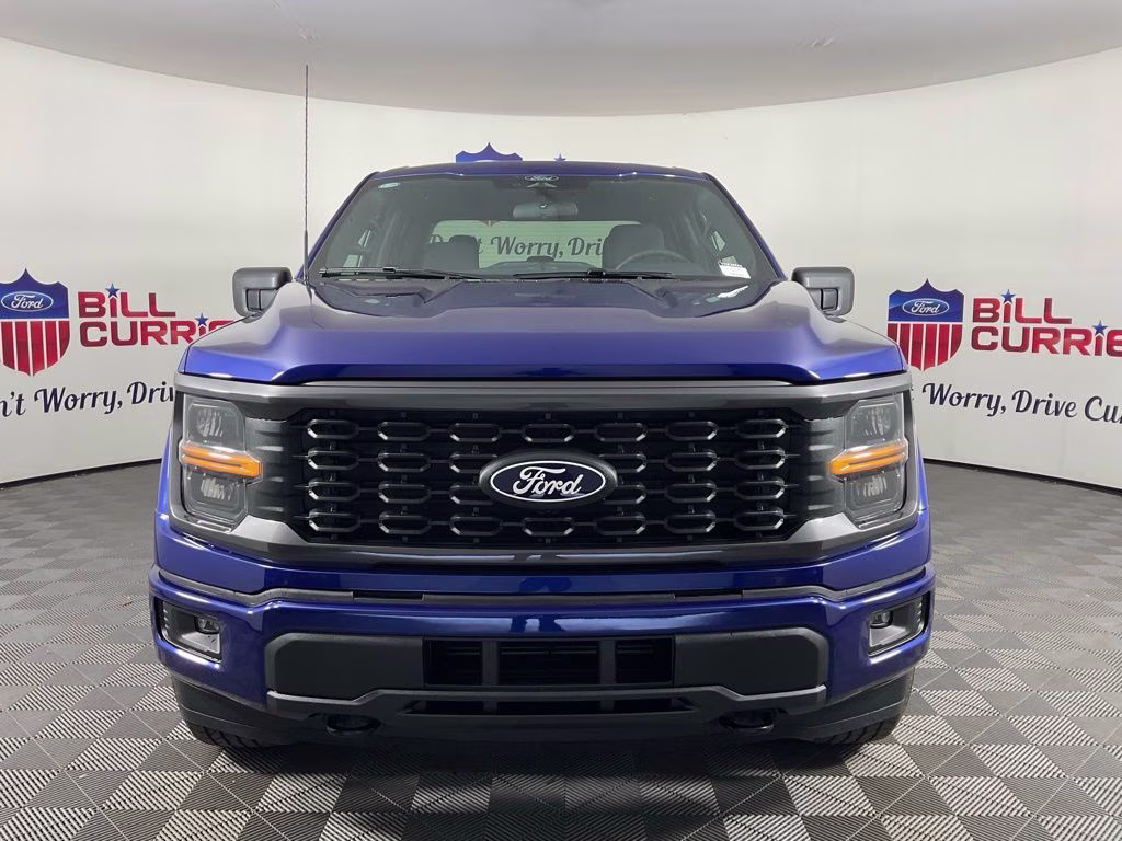 2026 Blue Metallic Ford F-150 STX 4X4 Truck
