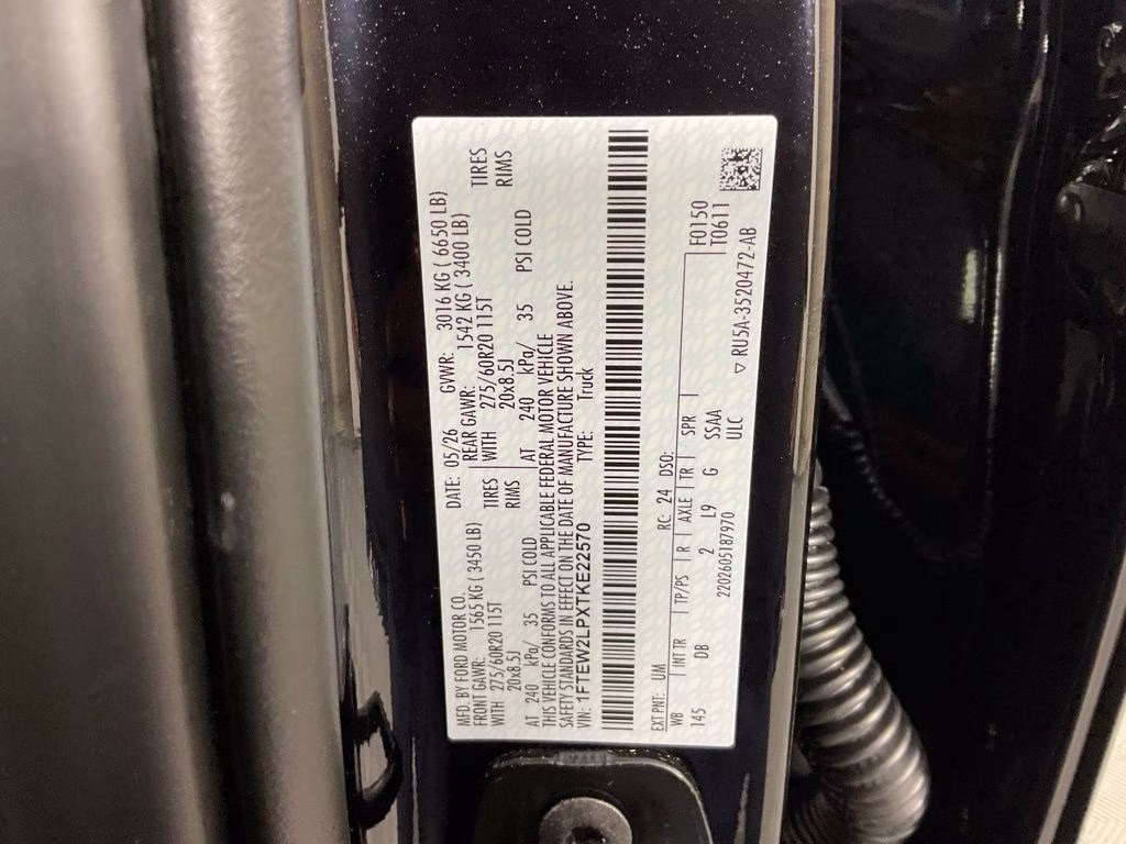 2026 Black Metallic Ford F-150 STX 4X4 Truck