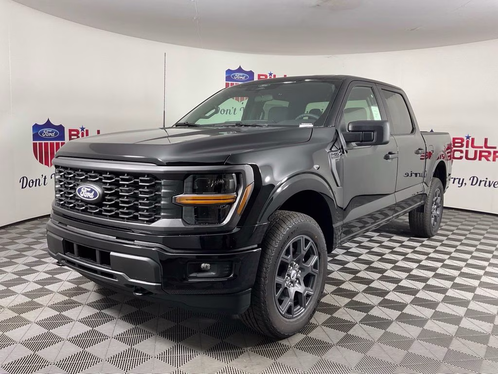 2026 Black Metallic Ford F-150 STX 4X4 Truck
