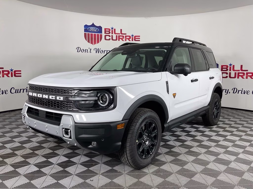 2026 Oxford White Ford Bronco Sport Badlands 4X4 SUV