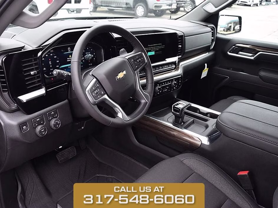 2026 Black Chevrolet Silverado 1500 LT 4X4 Truck