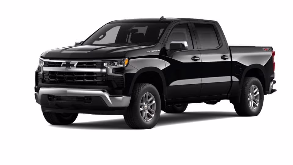 2026 Black Chevrolet Silverado 1500 LT 4X4 Truck