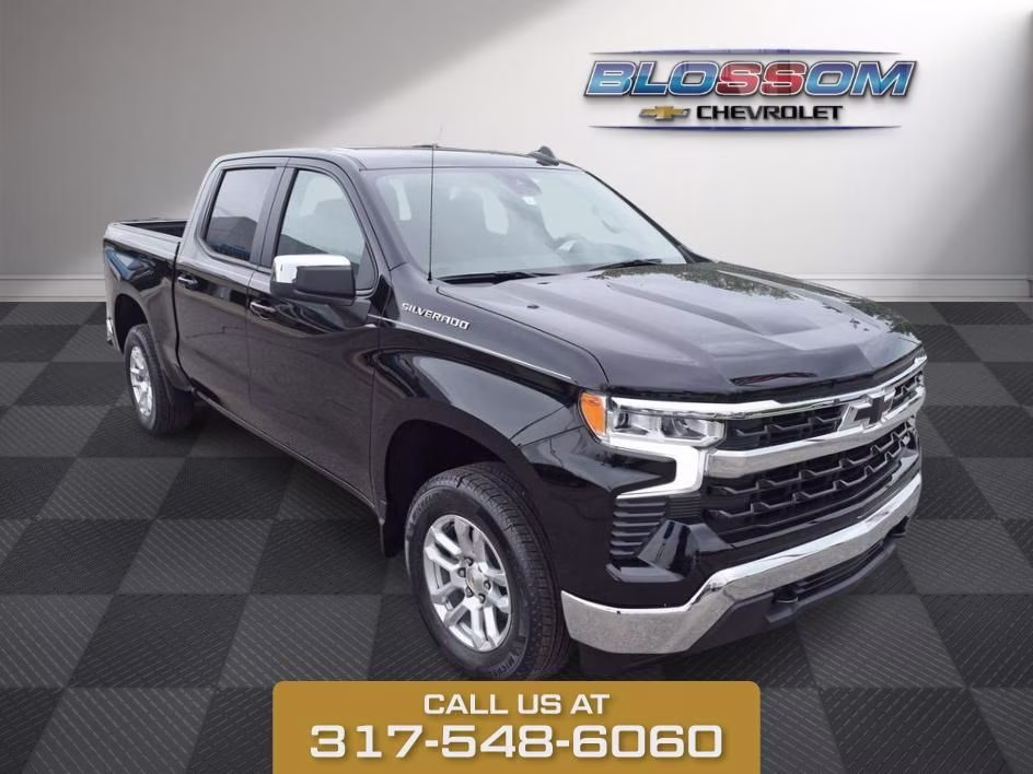 2026 Black Chevrolet Silverado 1500 LT 4X4 Truck