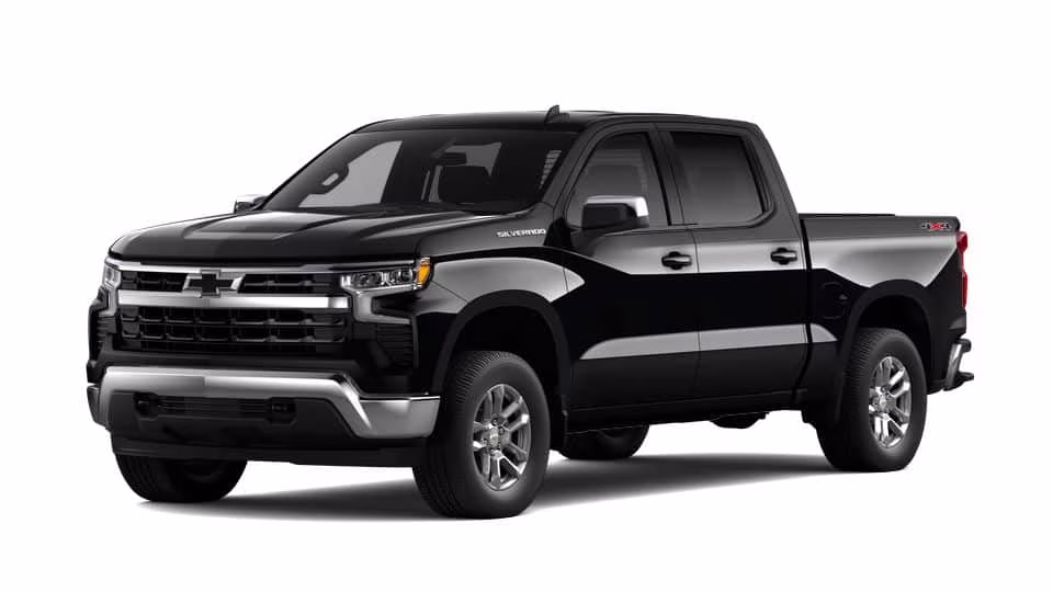 2026 Black Chevrolet Silverado 1500 LT 4X4 Truck