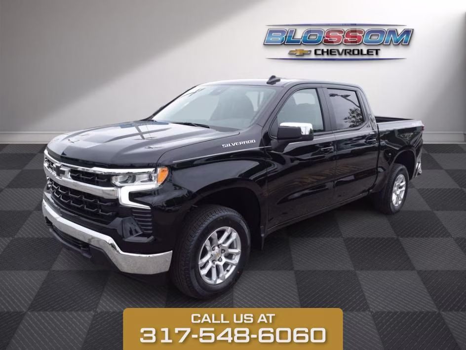 2026 Black Chevrolet Silverado 1500 LT 4X4 Truck