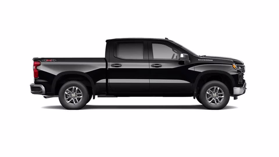 2026 Black Chevrolet Silverado 1500 LT 4X4 Truck