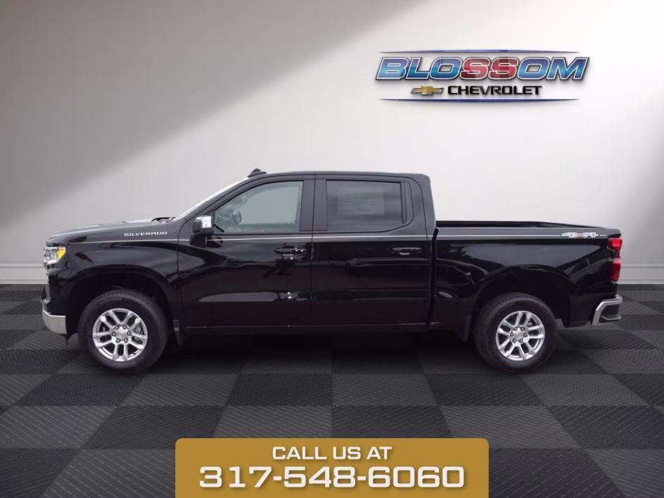 2026 Black Chevrolet Silverado 1500 LT 4X4 Truck
