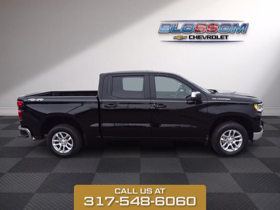 2026 Black Chevrolet Silverado 1500 LT 4X4 Truck