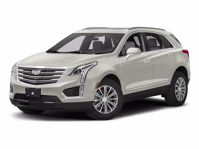 2017 Crystal White Tricoat Cadillac XT5 Luxury FWD SUV