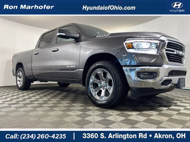 2019 Granite Crystal Metallic Clearcoat Ram 1500 Big Horn/Lone Star 4X4 Truck