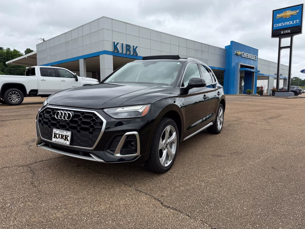 2024 Mythos Black Metallic Audi Q5 S line Premium Plus AWD SUV