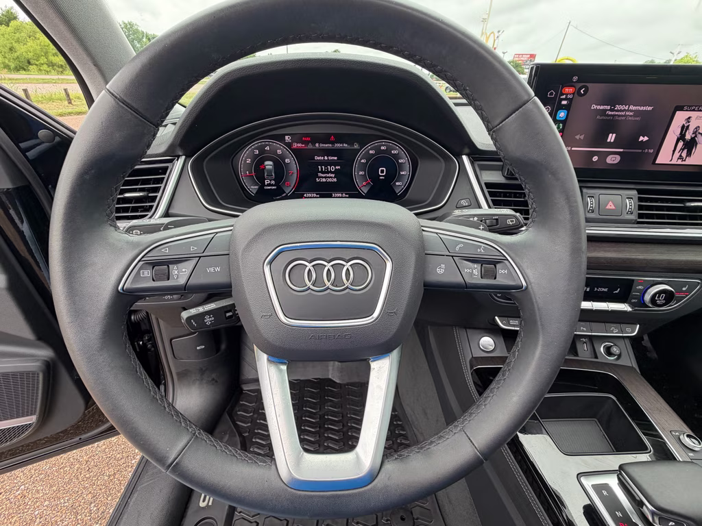 2024 Mythos Black Metallic Audi Q5 S line Premium Plus AWD SUV