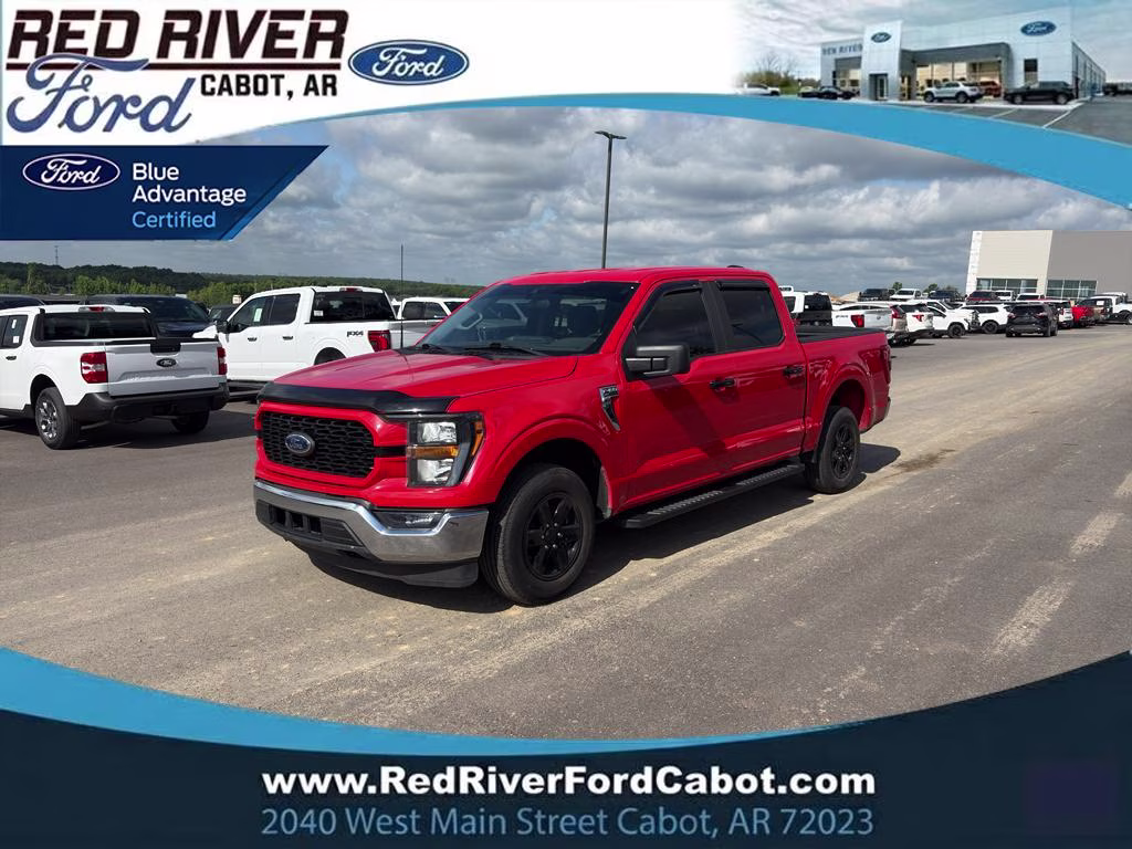 2023 RACE RED Ford F-150 XLT RWD Truck