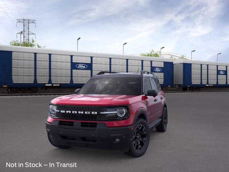 2026 Ruby Red Metallic Tinted Clearcoat Ford Bronco Sport Outer Banks 4X4 SUV