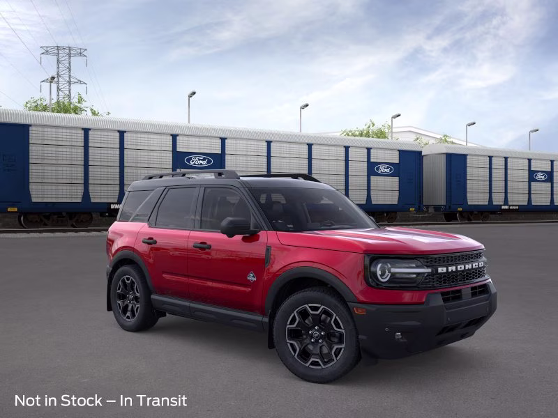 2026 Ruby Red Metallic Tinted Clearcoat Ford Bronco Sport Outer Banks 4X4 SUV