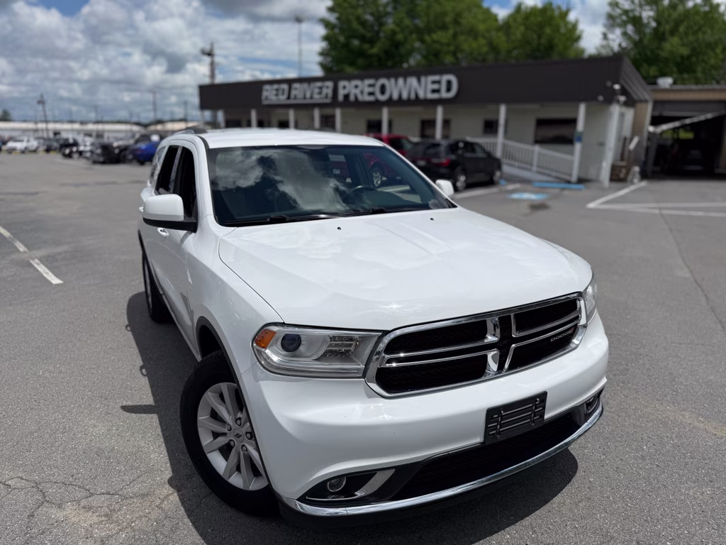 2020 White Knuckle Clearcoat Dodge Durango SXT Plus AWD SUV