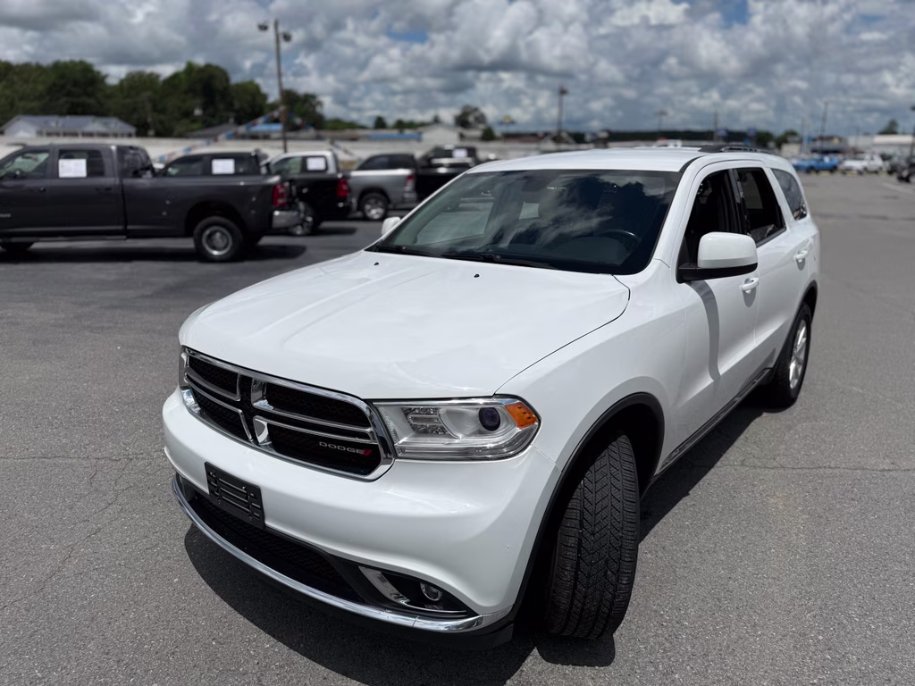 2020 White Knuckle Clearcoat Dodge Durango SXT Plus AWD SUV