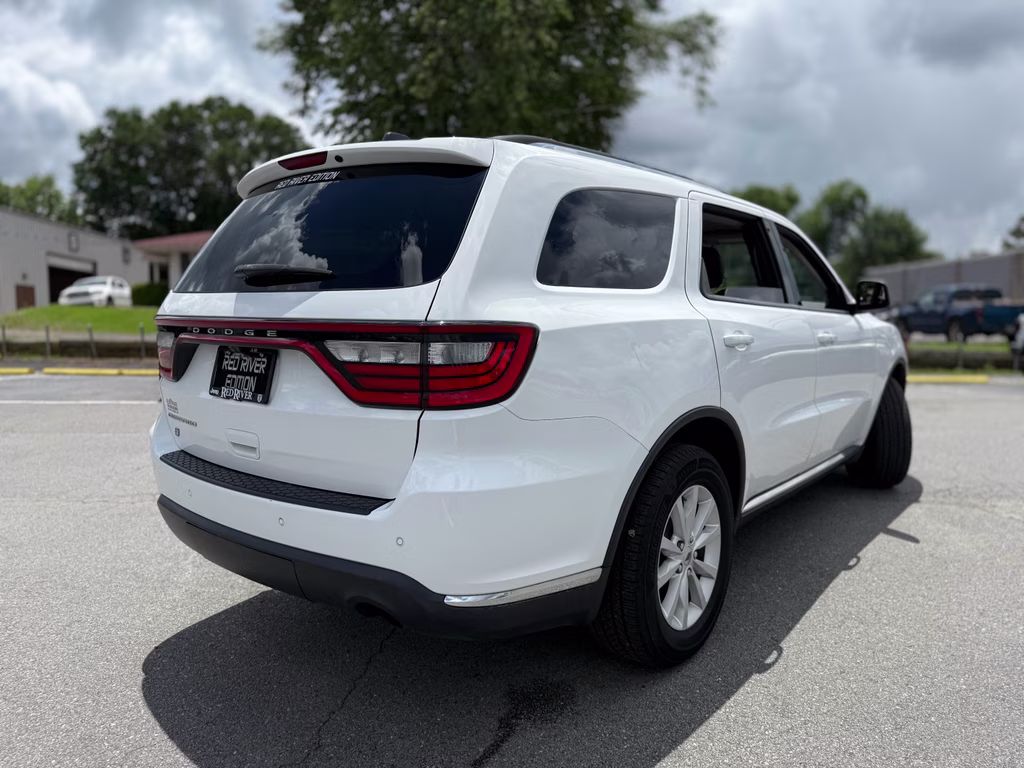 2020 White Knuckle Clearcoat Dodge Durango SXT Plus AWD SUV