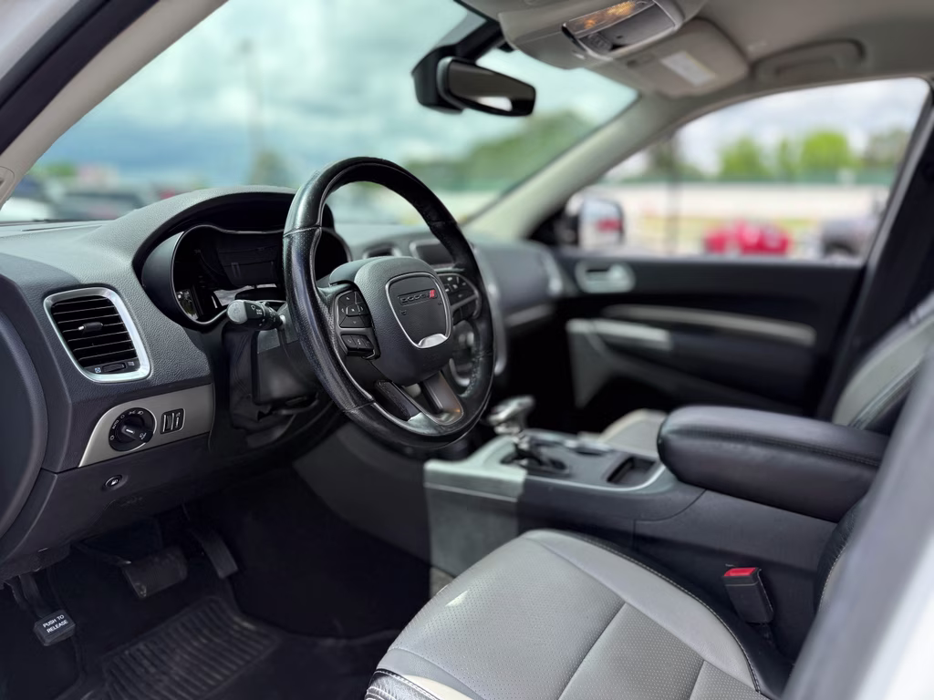 2020 White Knuckle Clearcoat Dodge Durango SXT Plus AWD SUV