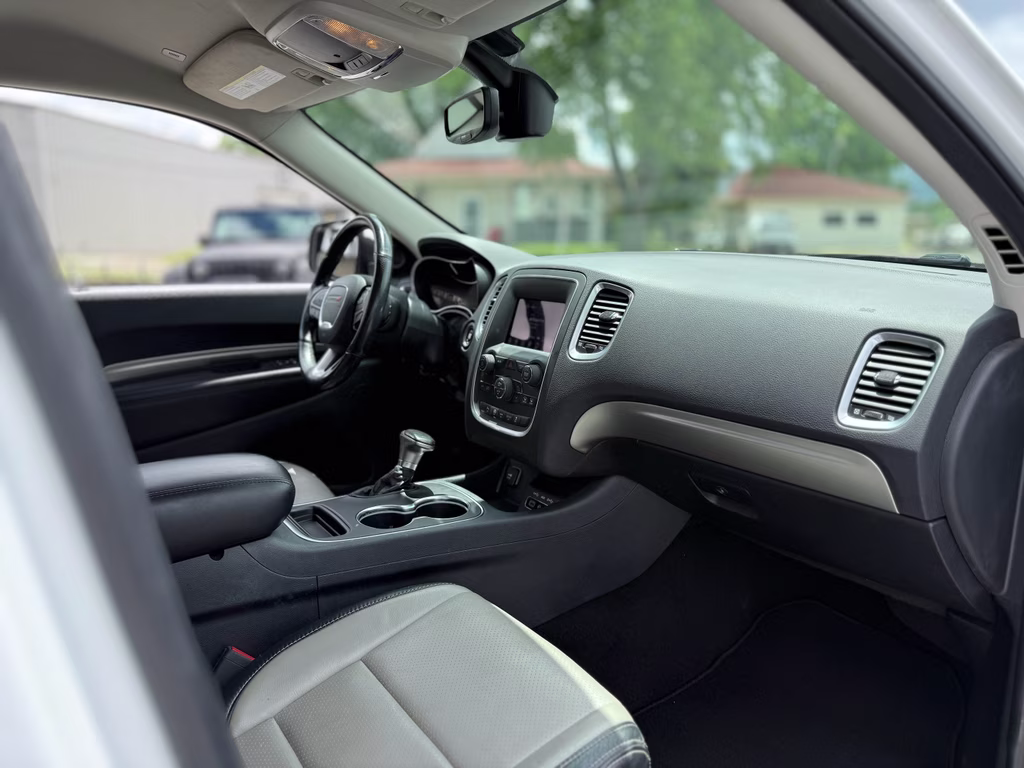 2020 White Knuckle Clearcoat Dodge Durango SXT Plus AWD SUV