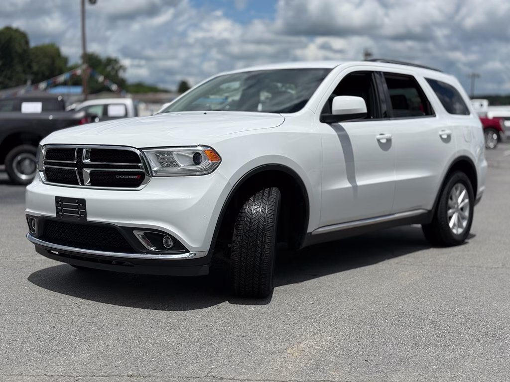 2020 White Knuckle Clearcoat Dodge Durango SXT Plus AWD SUV