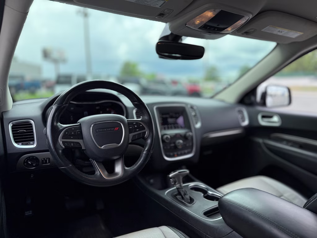 2020 White Knuckle Clearcoat Dodge Durango SXT Plus AWD SUV