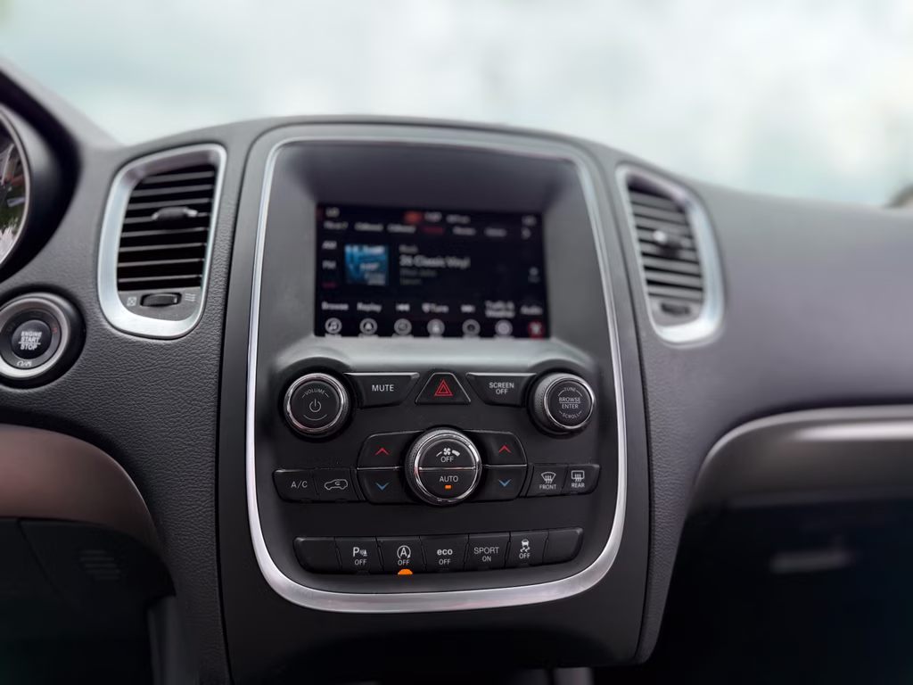 2020 White Knuckle Clearcoat Dodge Durango SXT Plus AWD SUV