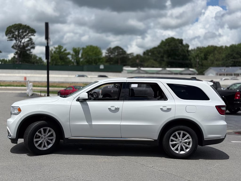 2020 White Knuckle Clearcoat Dodge Durango SXT Plus AWD SUV