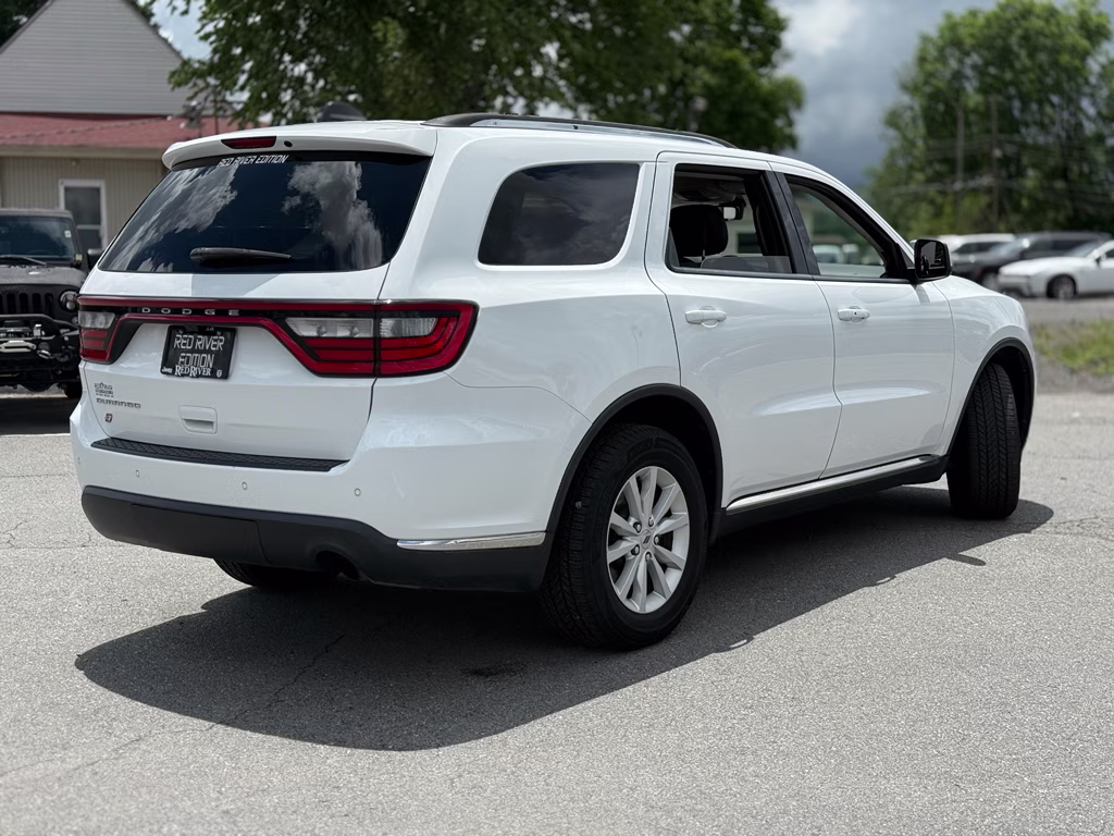 2020 White Knuckle Clearcoat Dodge Durango SXT Plus AWD SUV