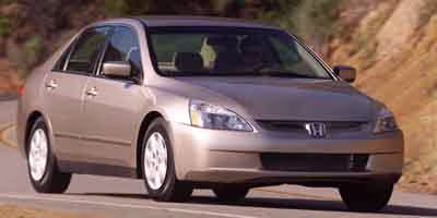 2003 Silver Honda Accord LX FWD Sedan