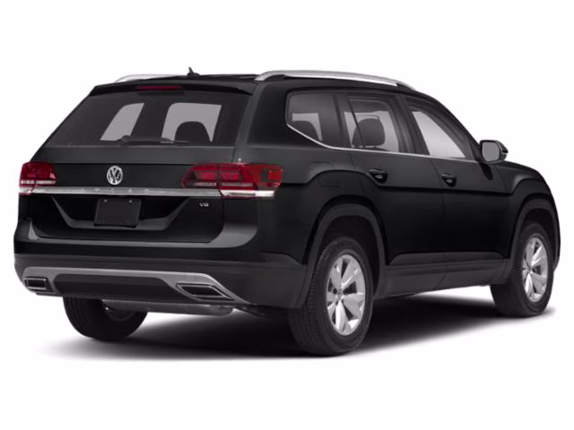 2018 Black Volkswagen Atlas 3.6L V6 SE FWD SUV