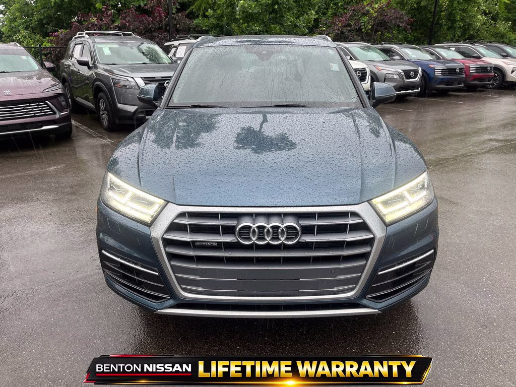 2018 Blue Metallic Audi Q5 2.0T Premium Plus AWD SUV