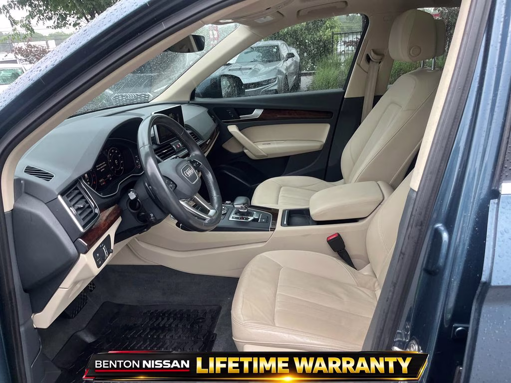 2018 Blue Metallic Audi Q5 2.0T Premium Plus AWD SUV