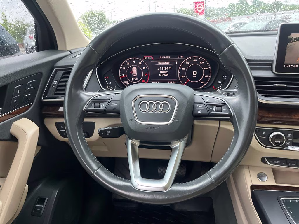 2018 Blue Metallic Audi Q5 2.0T Premium Plus AWD SUV