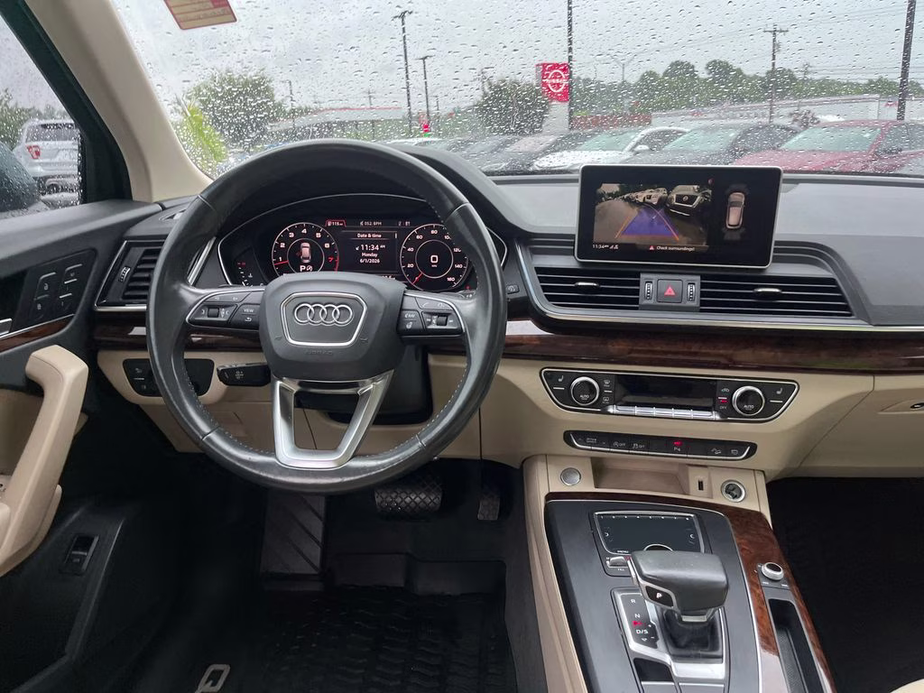 2018 Blue Metallic Audi Q5 2.0T Premium Plus AWD SUV
