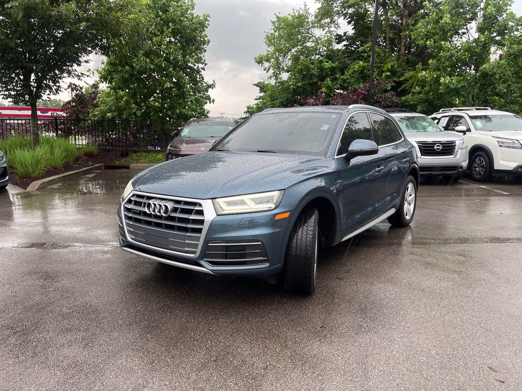 2018 Blue Metallic Audi Q5 2.0T Premium Plus AWD SUV