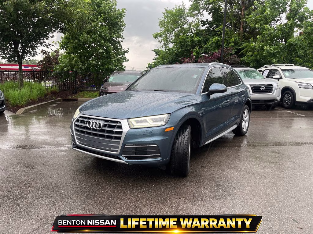 2018 Blue Metallic Audi Q5 2.0T Premium Plus AWD SUV