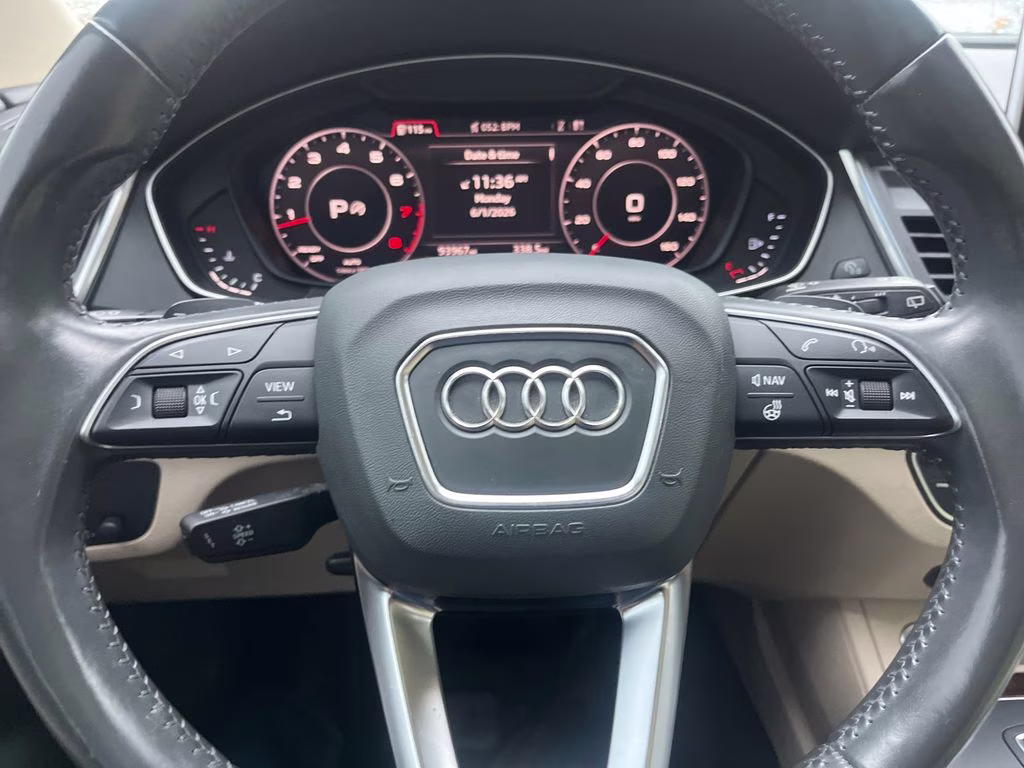2018 Blue Metallic Audi Q5 2.0T Premium Plus AWD SUV