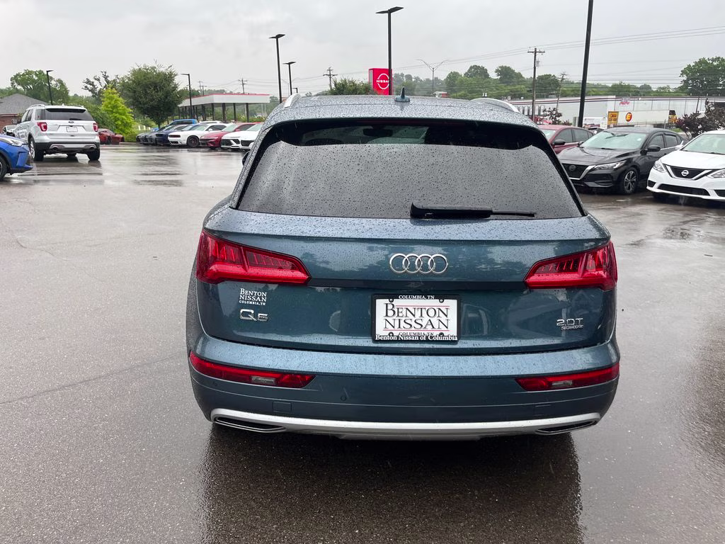 2018 Blue Metallic Audi Q5 2.0T Premium Plus AWD SUV