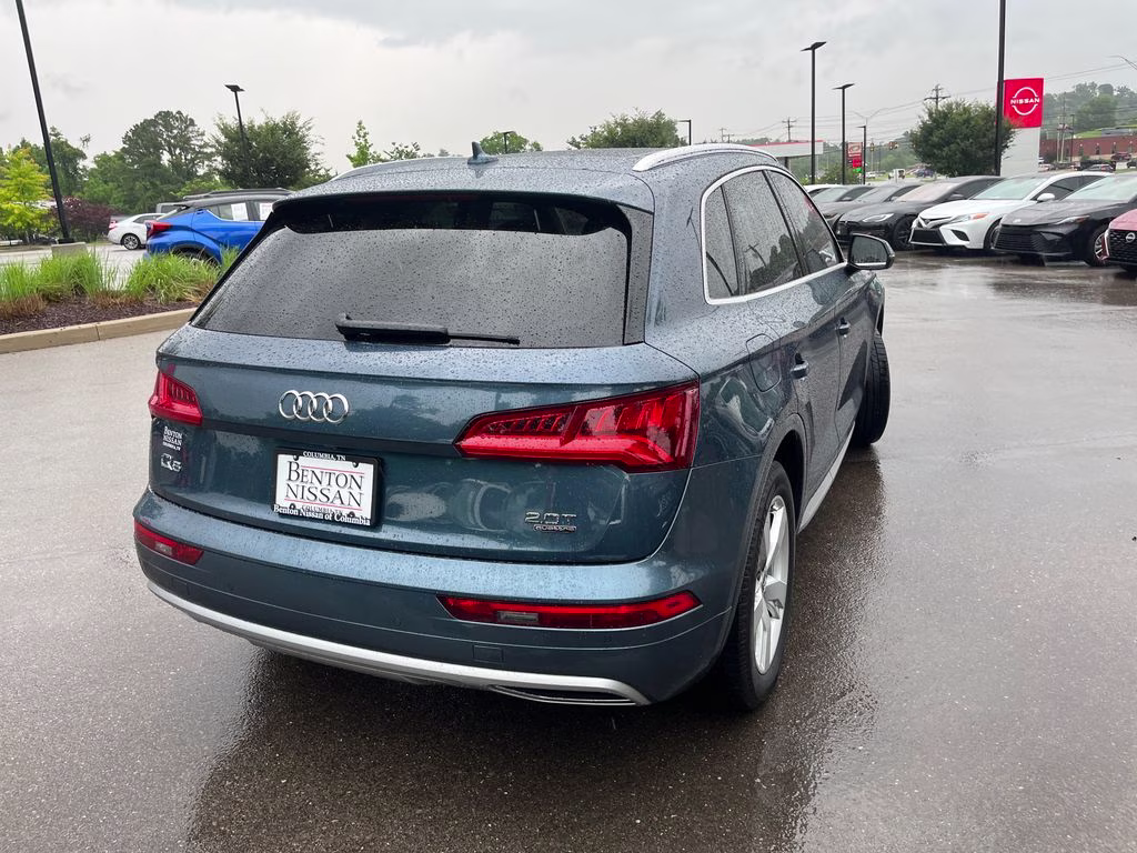 2018 Blue Metallic Audi Q5 2.0T Premium Plus AWD SUV