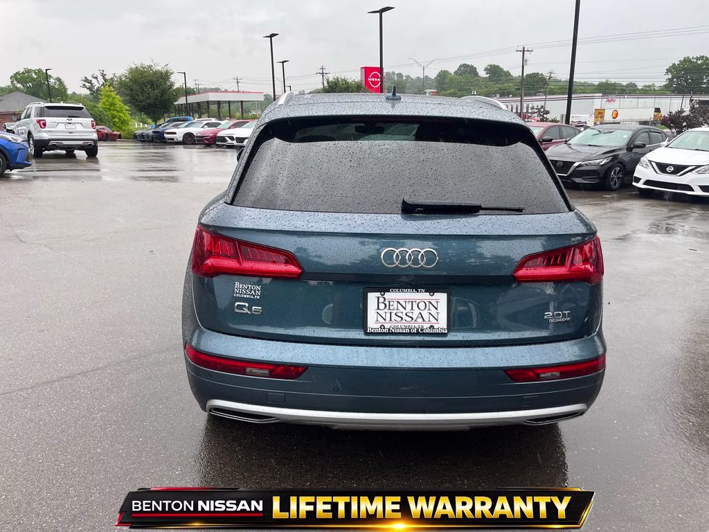 2018 Blue Metallic Audi Q5 2.0T Premium Plus AWD SUV