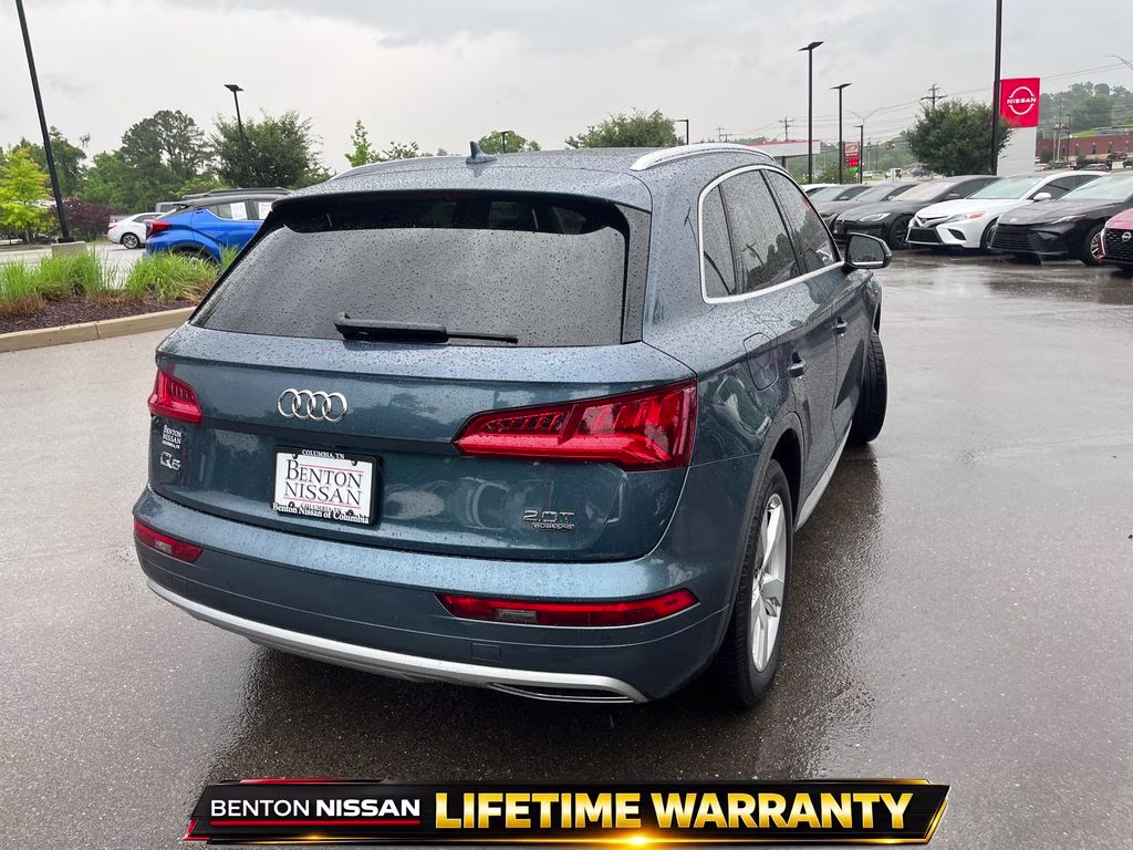 2018 Blue Metallic Audi Q5 2.0T Premium Plus AWD SUV