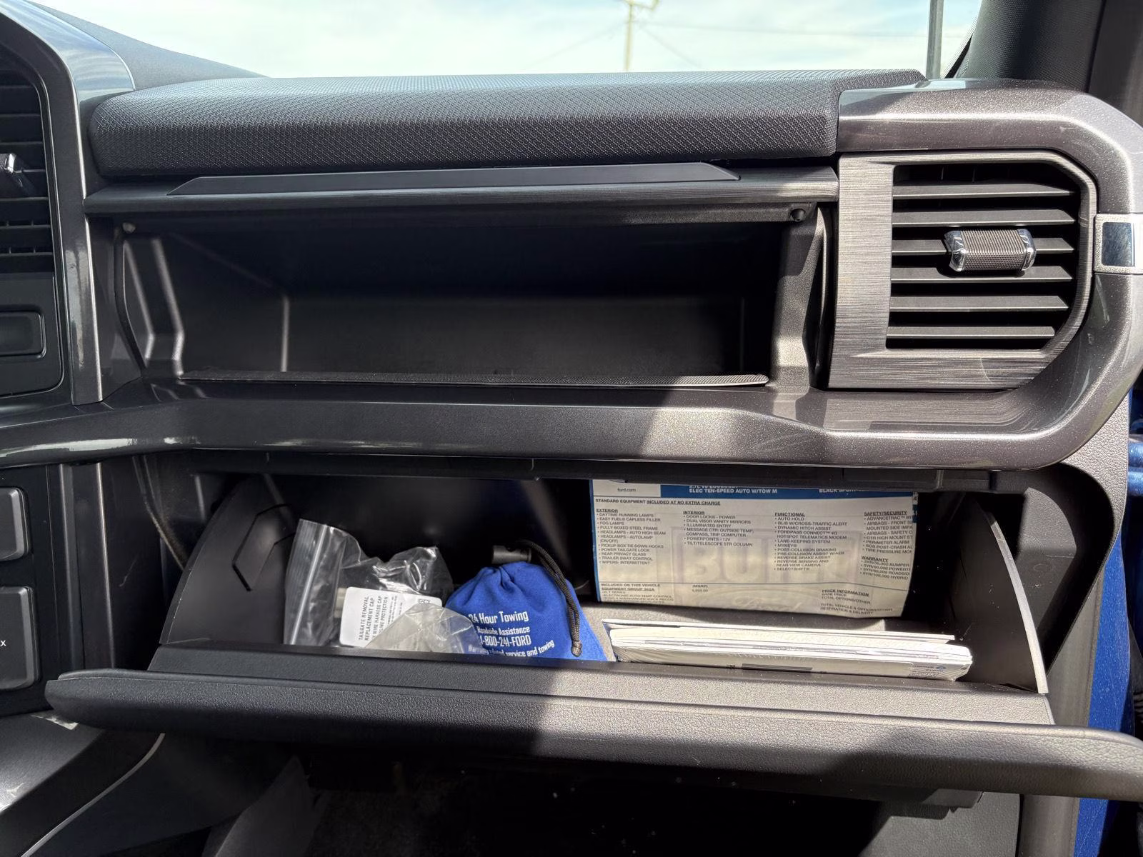 2023 Atlas Blue Ford F-150 XLT 4X4 Truck