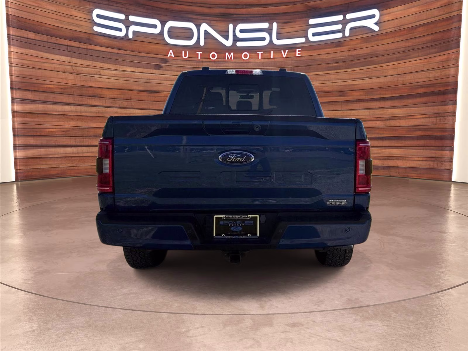 2023 Atlas Blue Ford F-150 XLT 4X4 Truck