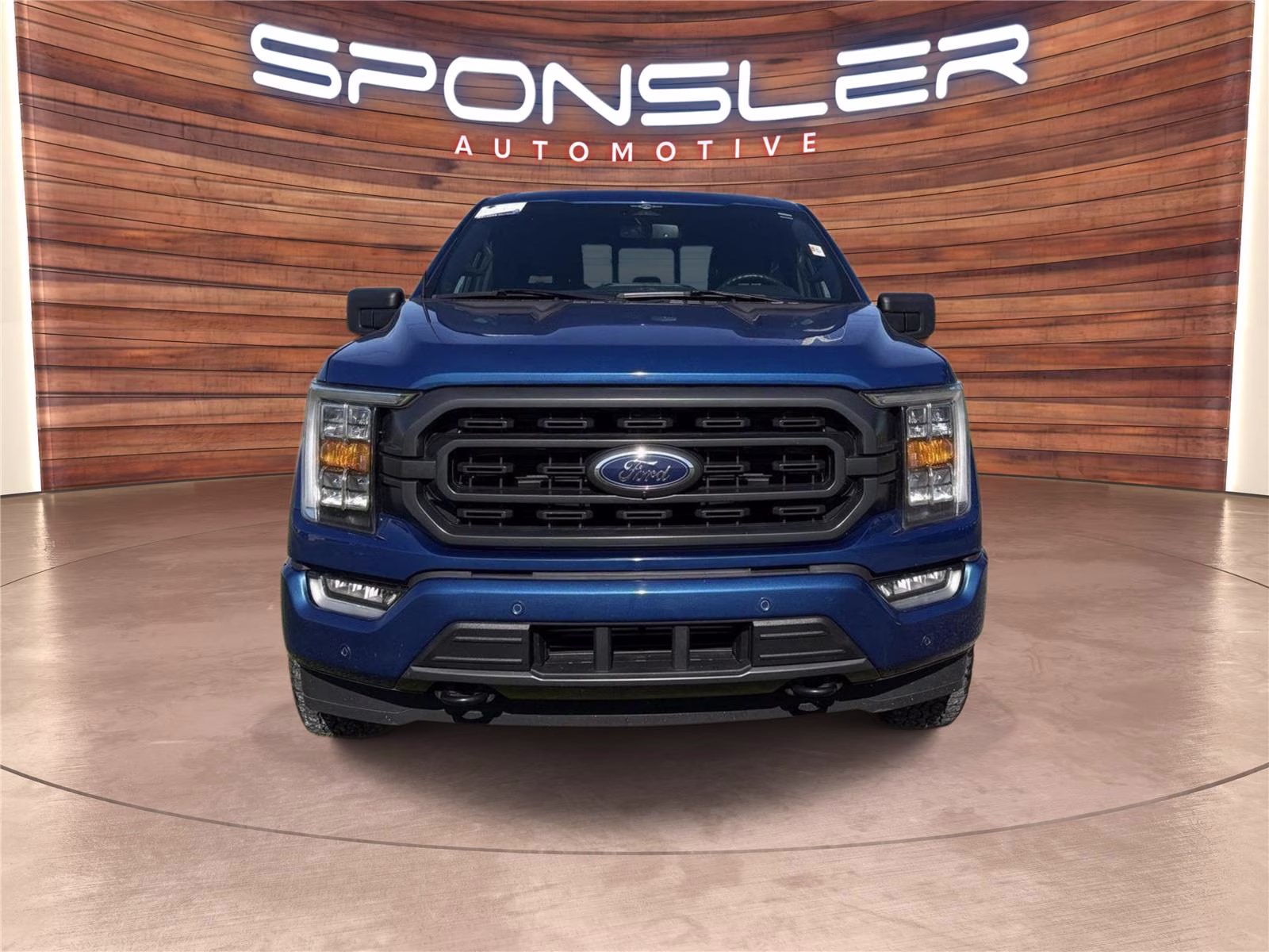 2023 Atlas Blue Ford F-150 XLT 4X4 Truck