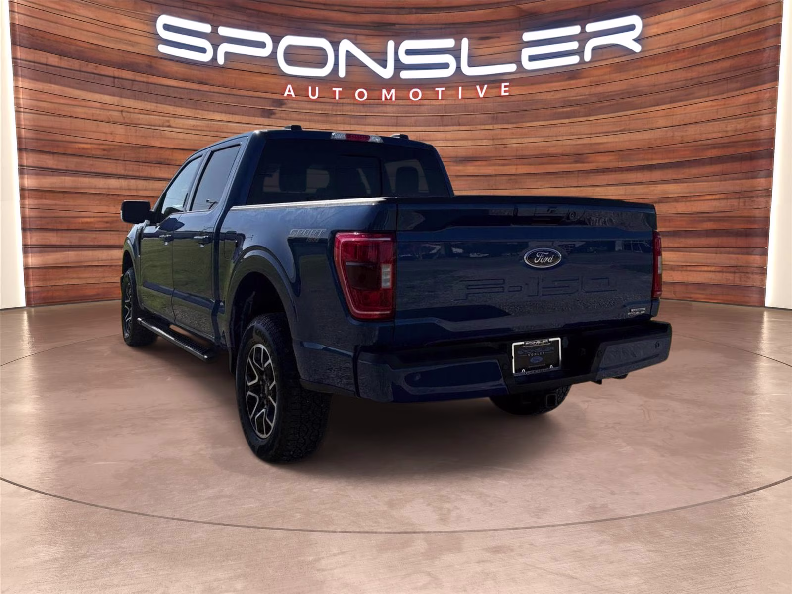2023 Atlas Blue Ford F-150 XLT 4X4 Truck